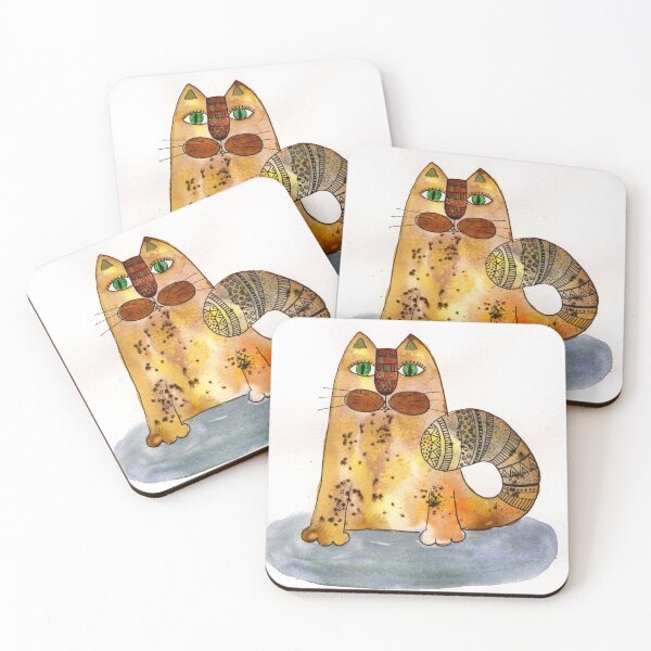 Item preview, A beautiful ginger cat.  designed and sold by TatianaAltati.