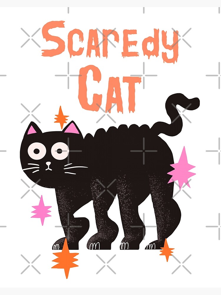 Scaredy Cat | Art Board Print