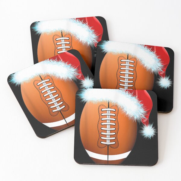 Item preview, ootball Christas With Santa Hat ootball Lover Christas designed and sold by Flamingo92.