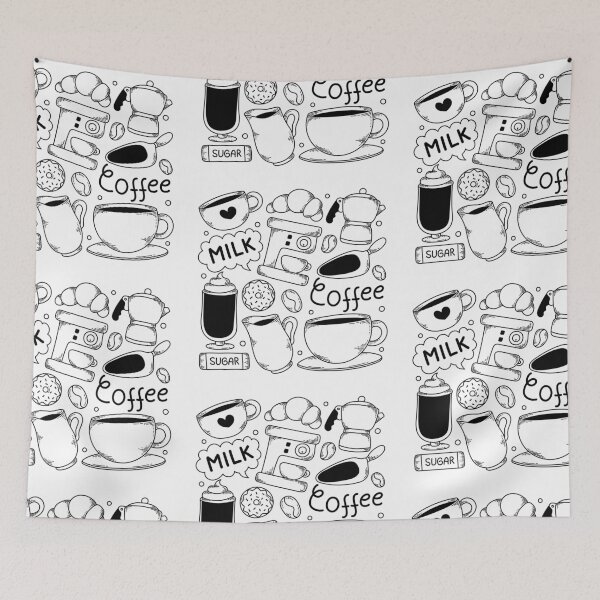 Item preview, Coffee Lover - Wake up and smell the coffee and croissants  designed and sold by MagicStrawberry.