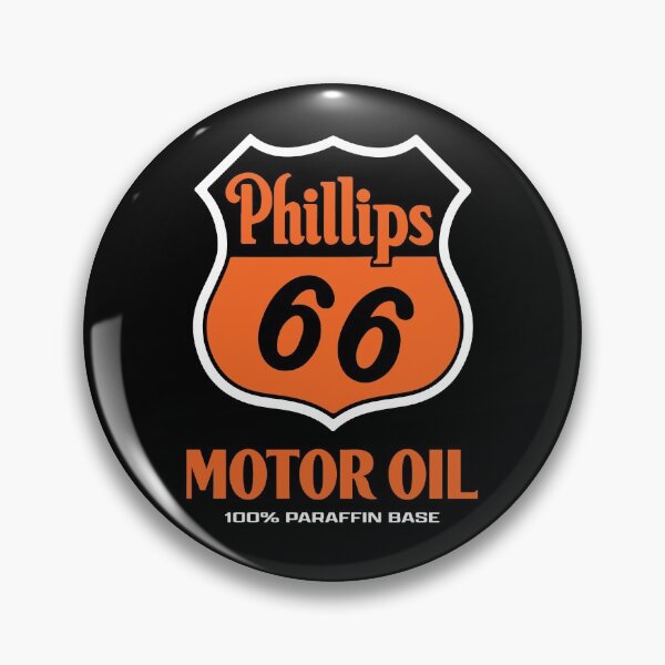 Item preview, Phillips 66 Motor Oil Vintage Logo Black designed and sold by garzonetto.