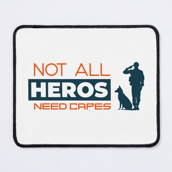 Item preview, Not All Heros Need Capes - Veteran 3 designed and sold by GlitterState.