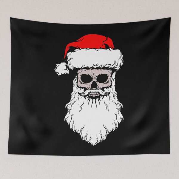Item preview, skull santa merry christmas 2021 designed and sold by angelusdark.