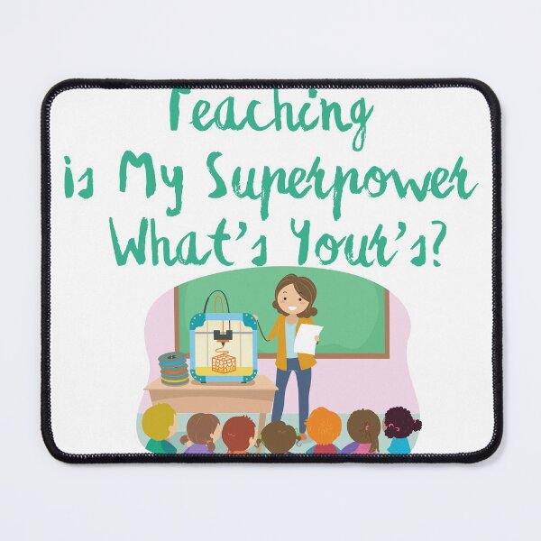 Item preview, Teaching Is My Superpower. What's Your's? designed and sold by OneAction.