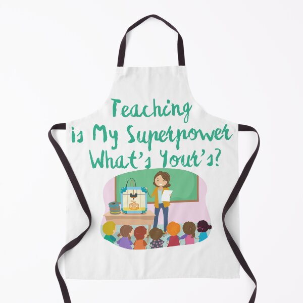 Item preview, Teaching Is My Superpower. What's Your's? designed and sold by OneAction.