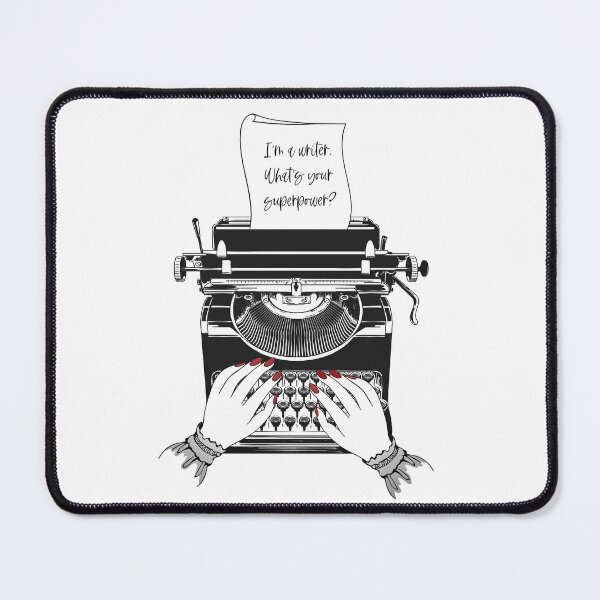 Item preview, Writing Is My Superpower designed and sold by Erin Parisien.