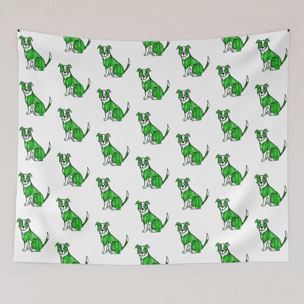 Item preview, Green dog designed and sold by Sophia-Rose-Z.