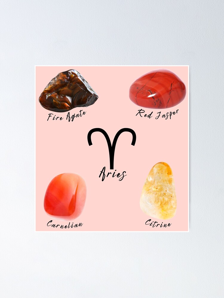 Aries hot sale zodiac birthstone