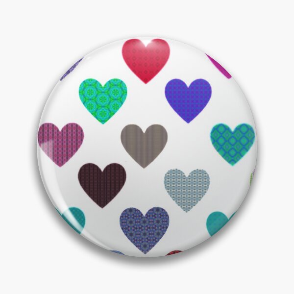 Item preview, More Little Patterned Hearts  designed and sold by Amanda1775.
