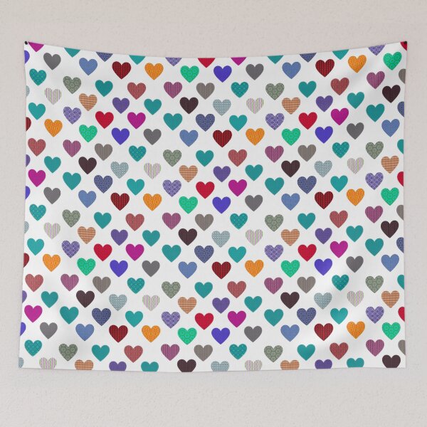 Item preview, More Little Patterned Hearts  designed and sold by Amanda1775.