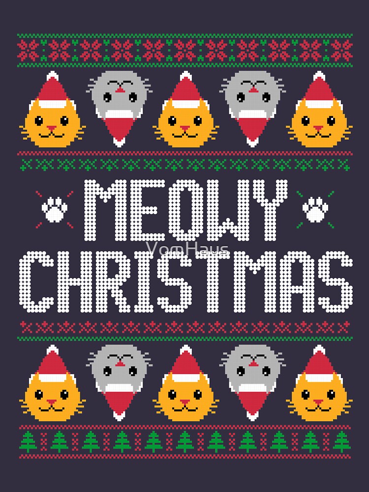 « Pull de Noël laide - Chat » par VomHaus