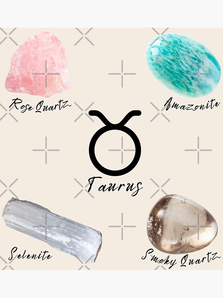 Taurus Zodiac Sign Crystals