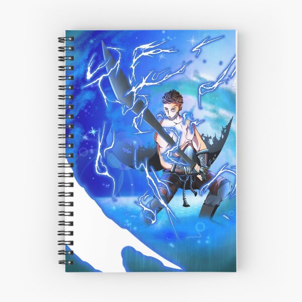 Item preview, Lightning anime sword guy  designed and sold by Crazyfitzartz.