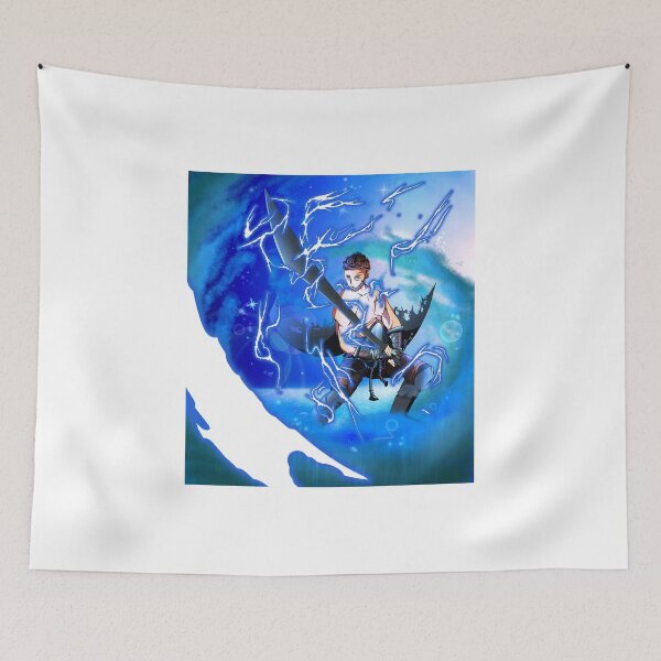 Item preview, Lightning anime sword guy  designed and sold by Crazyfitzartz.