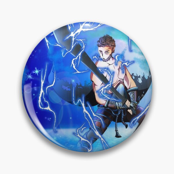 Item preview, Lightning anime sword guy  designed and sold by Crazyfitzartz.