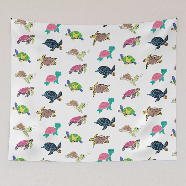 Item preview, Happy colorful Turtles  designed and sold by fhodgson.