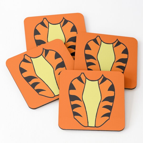 Item preview, orange tiger costume designed and sold by Polla-Shirt.