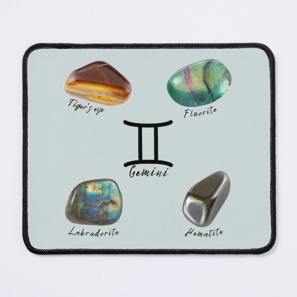 Item preview, Gemini Zodiac Sign Crystal designed and sold by mooneko.