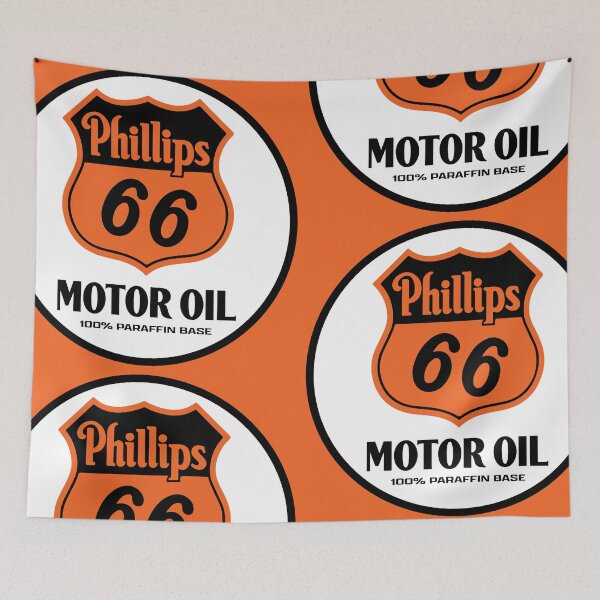 Item preview, Phillips 66 Motor Oil Vintage Logo Circled designed and sold by garzonetto.