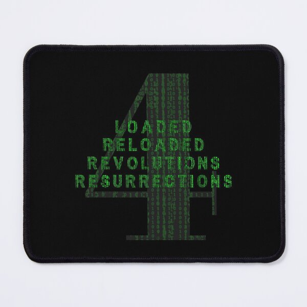 Item preview, LOAD RELOAD REVOLUTIONS RESURRECTIONS THE MATRIX 4 ► MATRIX INSPIRED designed and sold by MORE-THE-BRAND.