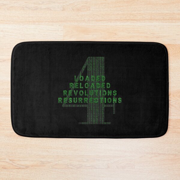 Item preview, LOAD RELOAD REVOLUTIONS RESURRECTIONS THE MATRIX 4 ► MATRIX INSPIRED designed and sold by MORE-THE-BRAND.