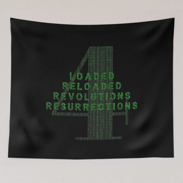 Item preview, LOAD RELOAD REVOLUTIONS RESURRECTIONS THE MATRIX 4 ► MATRIX INSPIRED designed and sold by MORE-THE-BRAND.