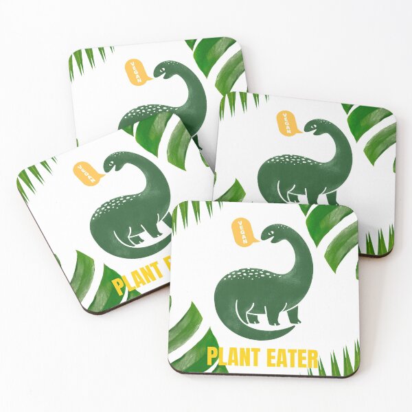 Item preview, Cute Dinosaur Vegan Plant Eater  designed and sold by TheUrbanDreamer.