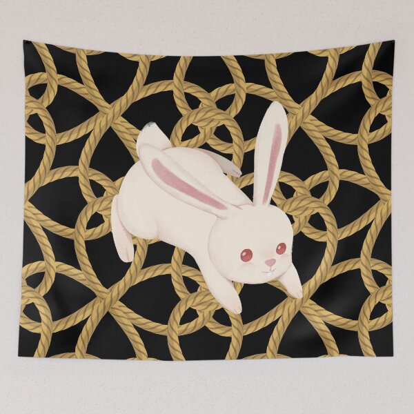 Item preview, Pink Rope Bunny designed and sold by Rumrabbit82.