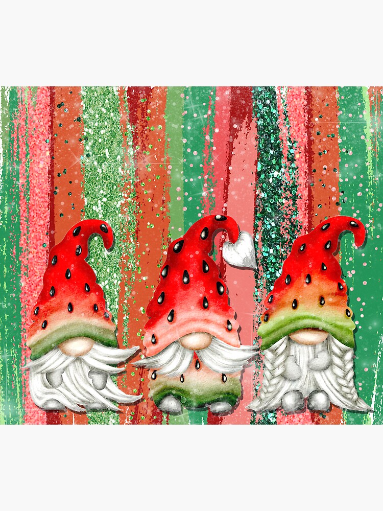Merry Christmas gnome tumbler – Tumbler wrap design