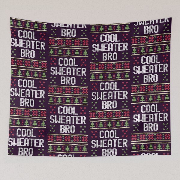 Item preview, Ugly Christmas Sweater - Cool Sweater Bro designed and sold by VomHaus.