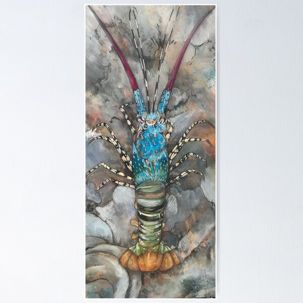 Item preview, Painted Cray  designed and sold by Sadie James.