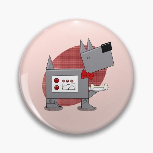 Item preview, Robot Dog Butler - Scottish Terrier - Scottie designed and sold by HalloMolly.