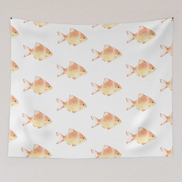 Item preview, Albino Tiger Barb designed and sold by Feroxiious.