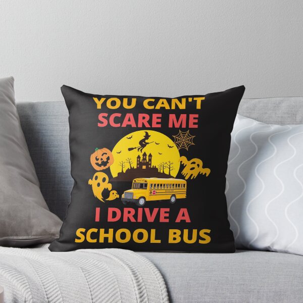Item preview, Funny Halloween You Can't Scare Me I Drive A School Bus designed and sold by BhavyaBathla.