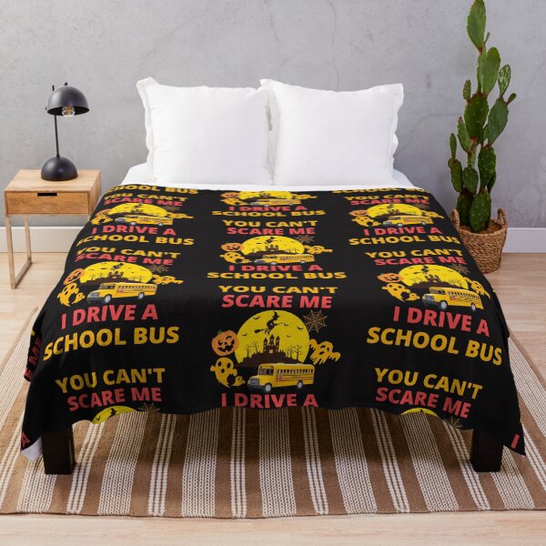 Item preview, Funny Halloween You Can't Scare Me I Drive A School Bus designed and sold by BhavyaBathla.