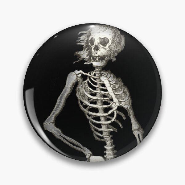 Item preview, Heroic Dancing Skeleton Memento Mori  designed and sold by TheWitchsWolf.