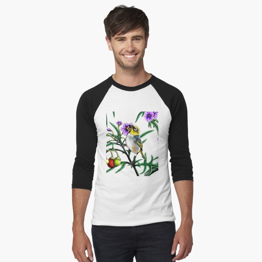 Item preview, Baseball ¾ Sleeve T-Shirt designed and sold by lauralretz.