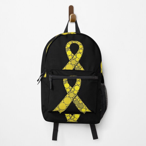 Item preview, Bladder Cancer Awareness Yellow Polka Dot Ribbon designed and sold by GravitiTees.