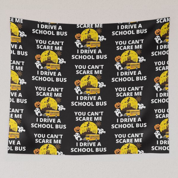 Item preview,  Funny Halloween You Can't Scare Me I Drive A School Bus designed and sold by BhavyaBathla.