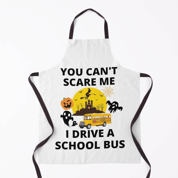 Item preview, Funny Halloween You Can't Scare Me I Drive A School Bus designed and sold by BhavyaBathla.