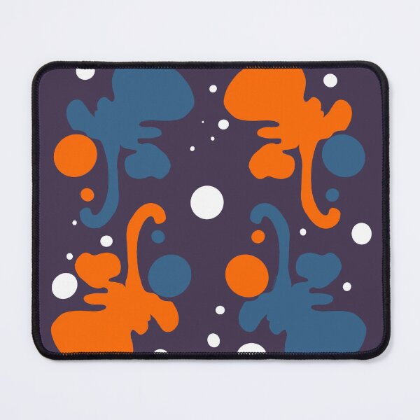 70s vibrant pattern Mouse Pad