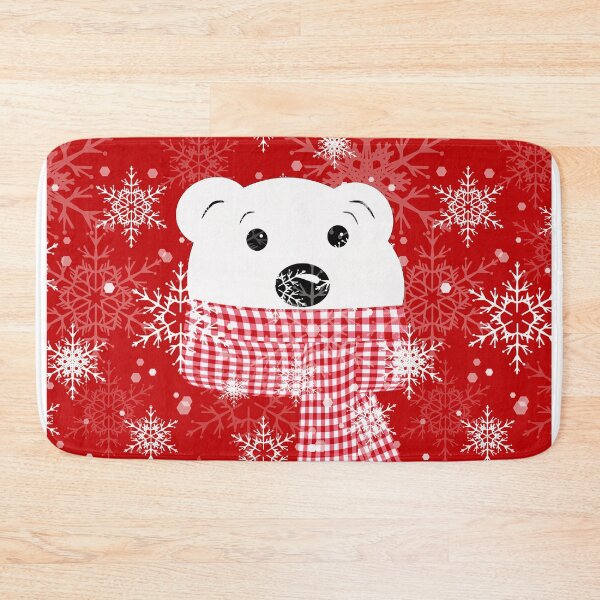 Item preview, The muzzle of a polar bear, Christmas. designed and sold by marinaklykva.
