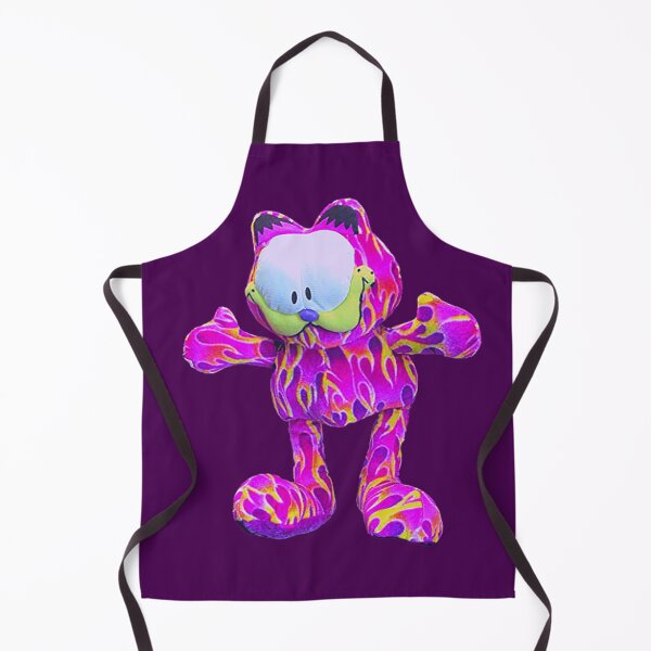 Item preview, Purple Flaming Garfield designed and sold by Grace-Gorilla.