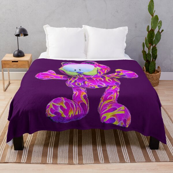 Item preview, Purple Flaming Garfield designed and sold by Grace-Gorilla.