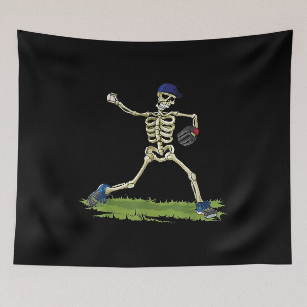 Item preview, Baseball Skeleton Halloween Men Boys Baseball designed and sold by Beringurjoshuas.