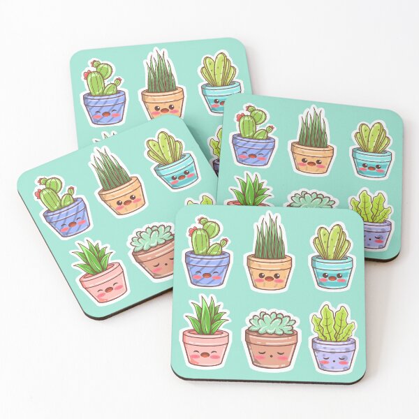 Item preview, Sticker Print Potted Plants designed and sold by Erie-Cole.
