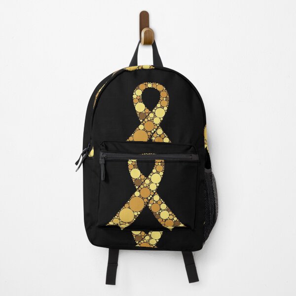 Item preview, Childhood Cancer Awareness Gold Polka Dot Ribbon designed and sold by GravitiTees.