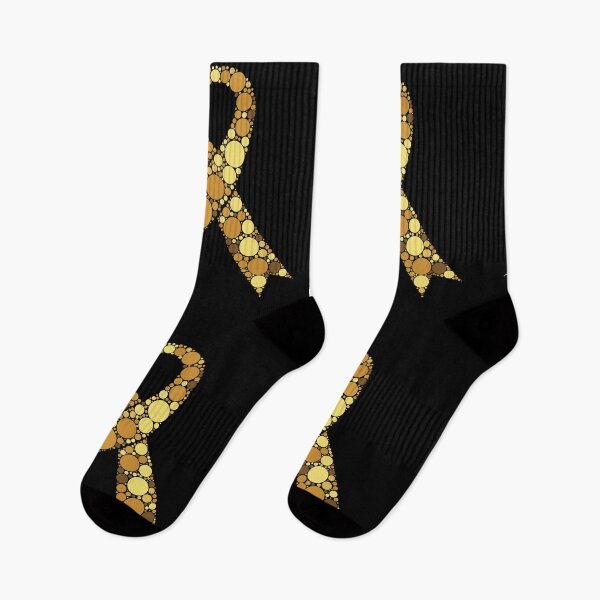 Item preview, Childhood Cancer Awareness Gold Polka Dot Ribbon designed and sold by GravitiTees.
