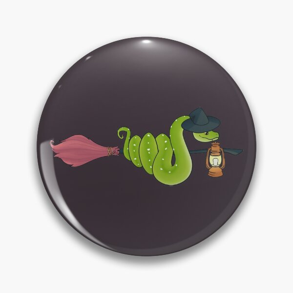 Item preview, Green Tree Python Halloween Theme! designed and sold by anacecilia.