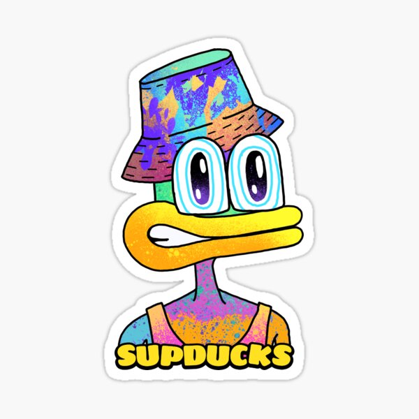 SupDuck 103 Logo Sticker